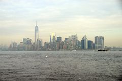 03-7 One World Trade Center And Financial District From Statue Of Liberty Cruise Ship